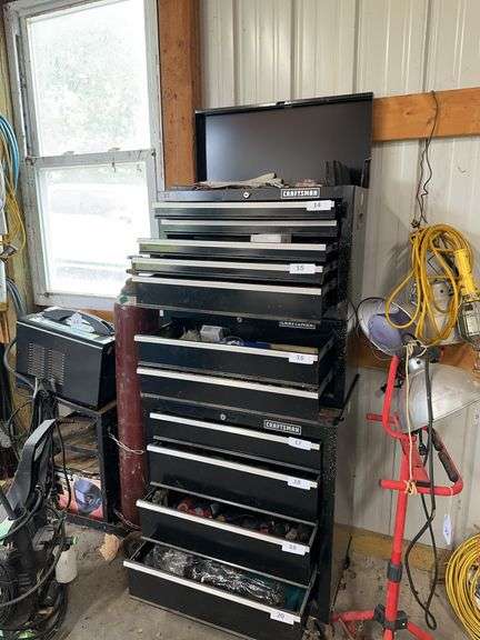 Craftsman tool chest on casters image