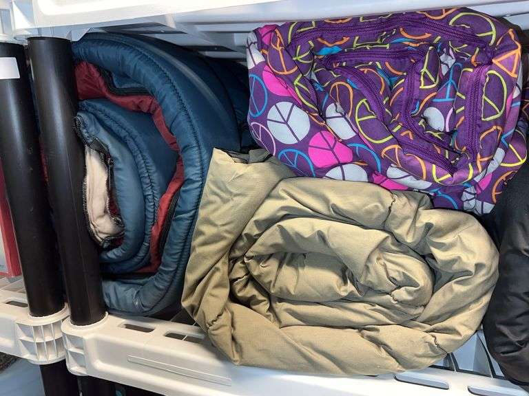4 sleeping bags image