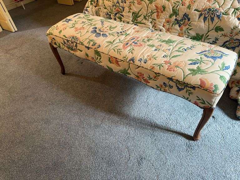 Upholstered bench 51 x 16 x 16 image
