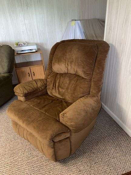 Microsuede rocker/recliner image