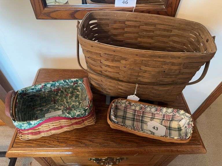 3 Longaberger baskets image