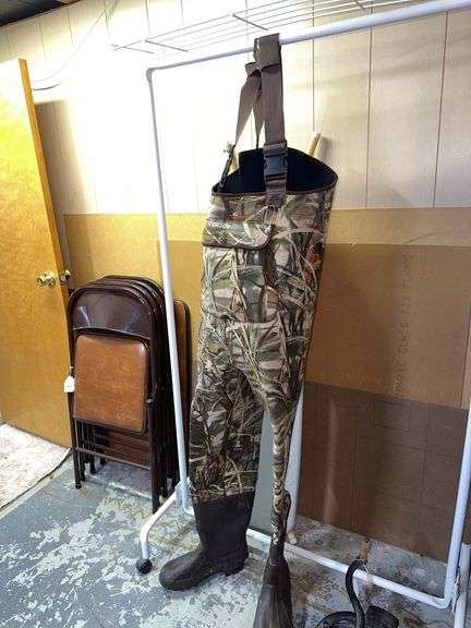 Hunting boots size 12 and Guide Series waders size 11 image