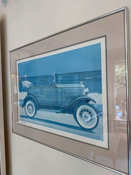WH Marshall signed artist proof signed print image