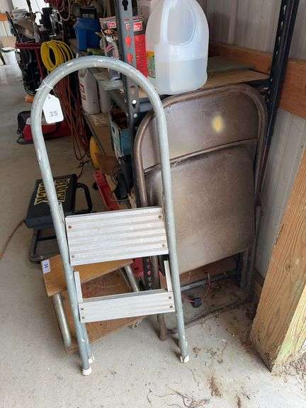 Stool, folding chair image