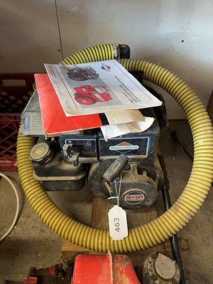 3hp trash pump, 3hp Briggs engine image