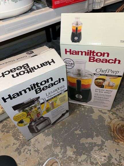 Hamilton Beach food processor and blender image