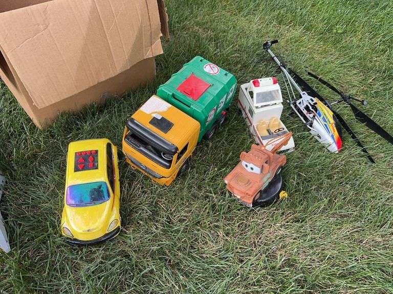 Lot of children’s toys image