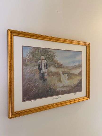 Limited Edition signed and framed print image