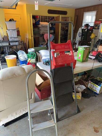 Cosco step ladder, aluminum step stool image