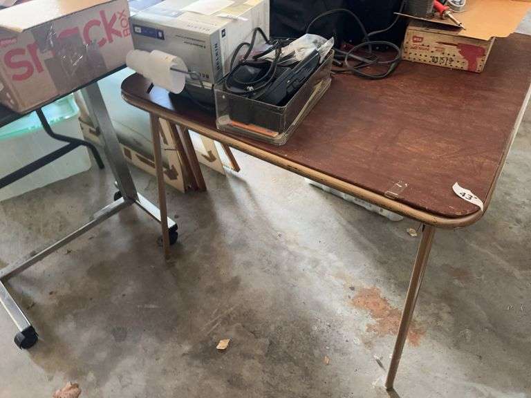 Card table - does not include contents image