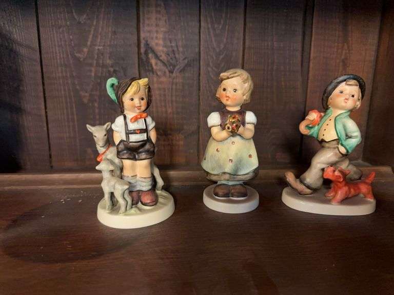 3 Hummel figurines image