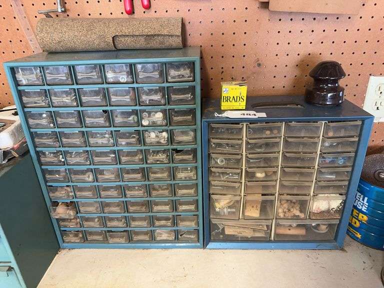 2 storage bins and contents image
