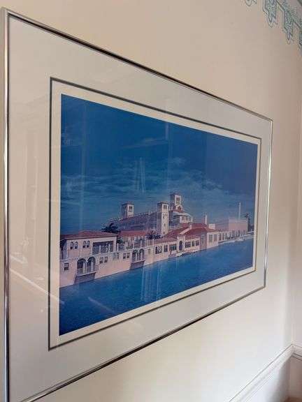 Limited edition signed W H Marshall and numbered framed print image