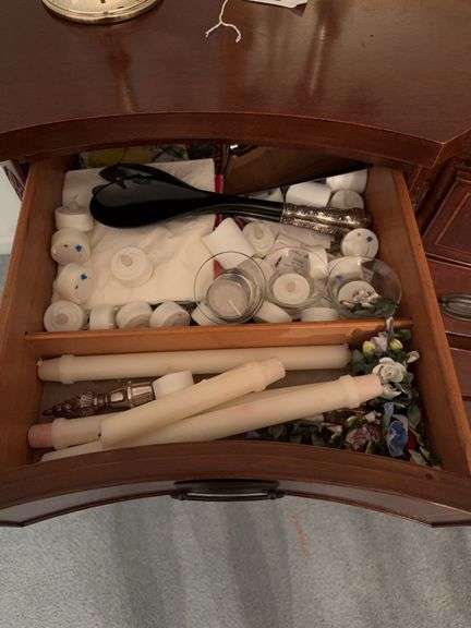 Contents of top two drawers of server image