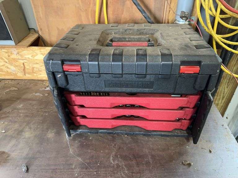 Craftsman tool box and contents image