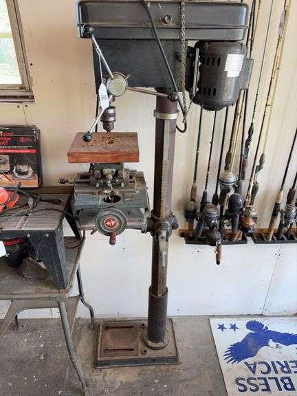 Guardian 16 speed , 3/4 hp floor model drill press, image