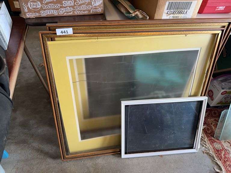 (3) 31” x 35” frames, 16” x 21” frame image