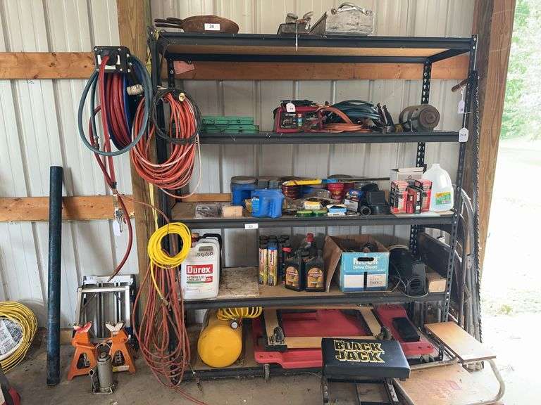 Metal shelf (Does not include contents) image