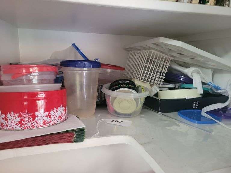 Misc. Containers, lids image