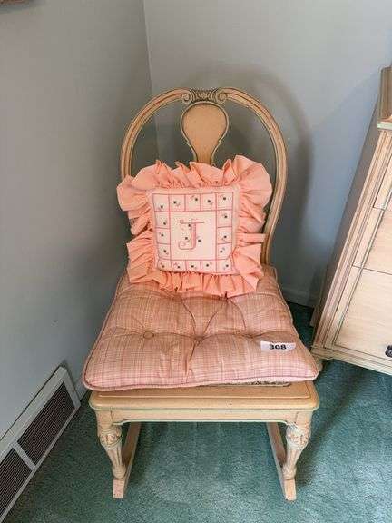 Berkey & Gay came bottom rocker with pillow image