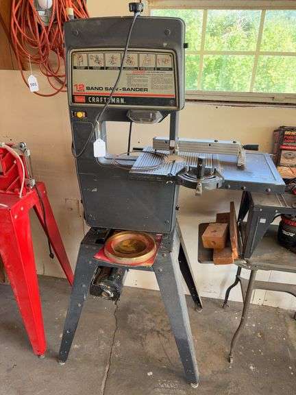 Craftsman 12” band saw-sander image