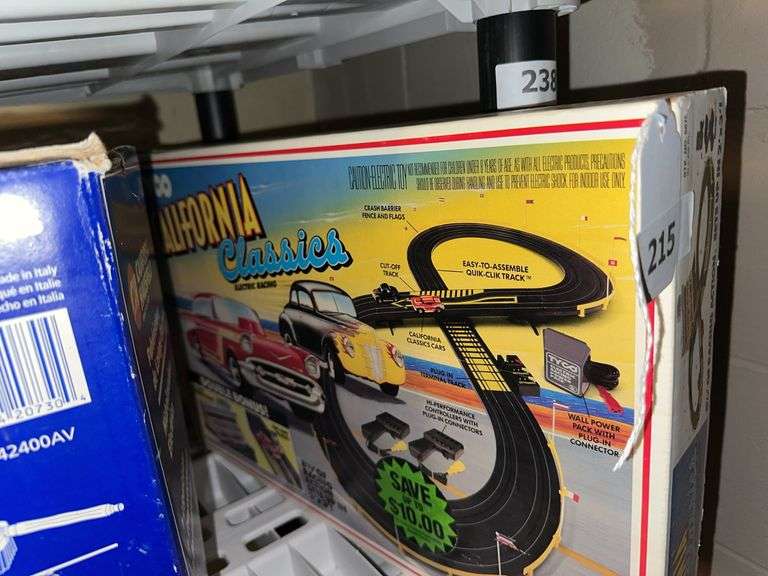 Vintage TYCO California Classics electric racing toy image