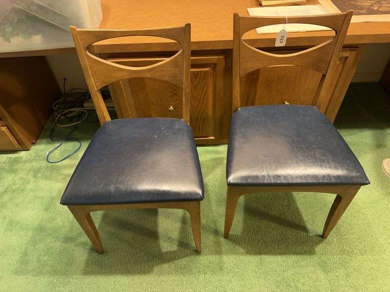 2 MCM side chairs image