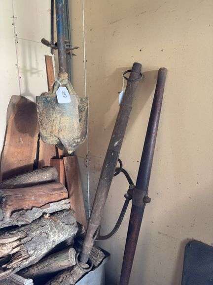 Log carrier, hole auger, tree image