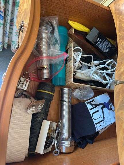 Contents of 2nd drawer in dresser image