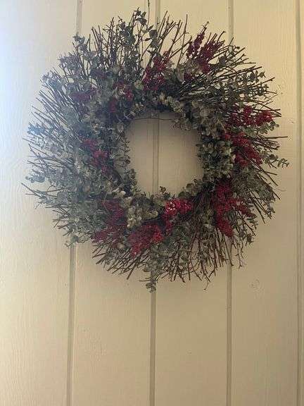 Wreath with eucalyptus image