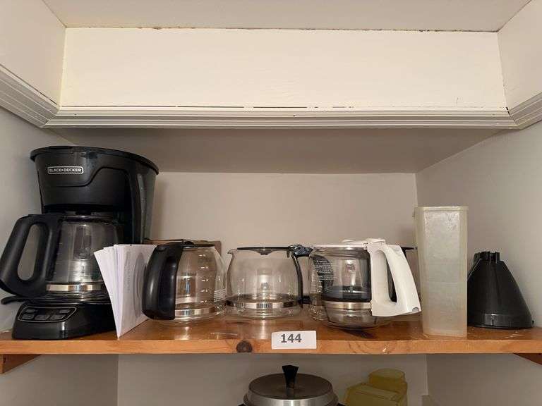 coffee maker and misc carafes image