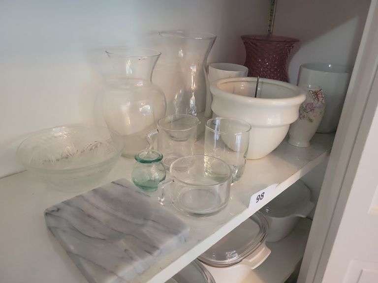 Clear Glass Collection, Planters, Misc image