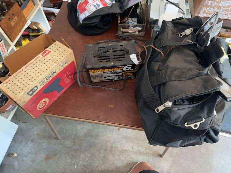 Battery charger, Soldering gun, car safety accessories image