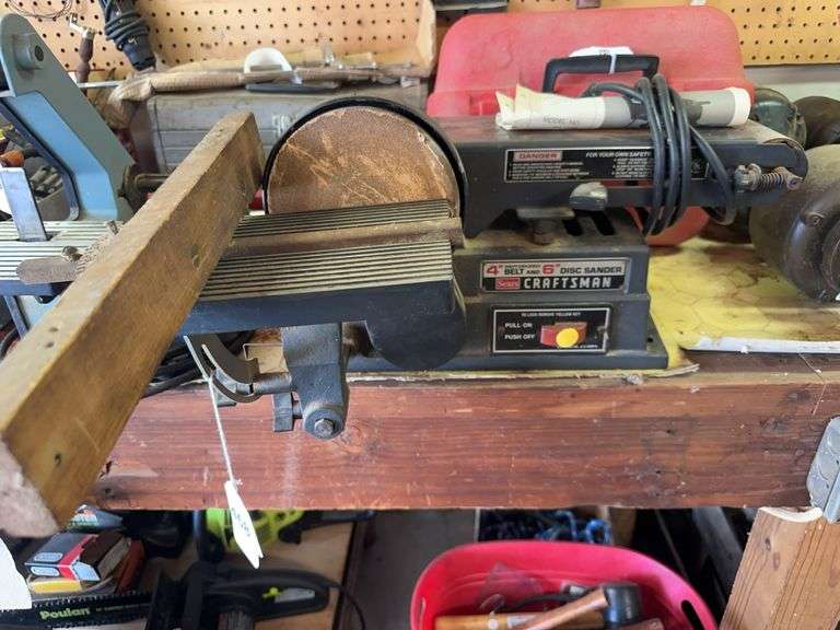 Craftsman belt and disc sander image
