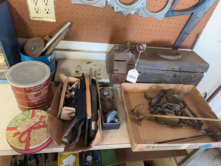 traps, tool box and misc image