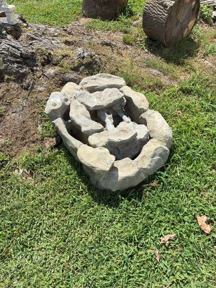 Resin fountain base image