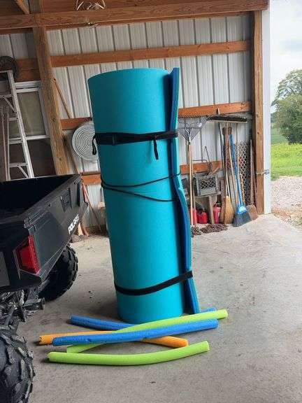 Lilly pad, pool noodle image
