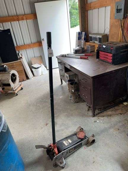 3.5 ton hydraulic floor jack image