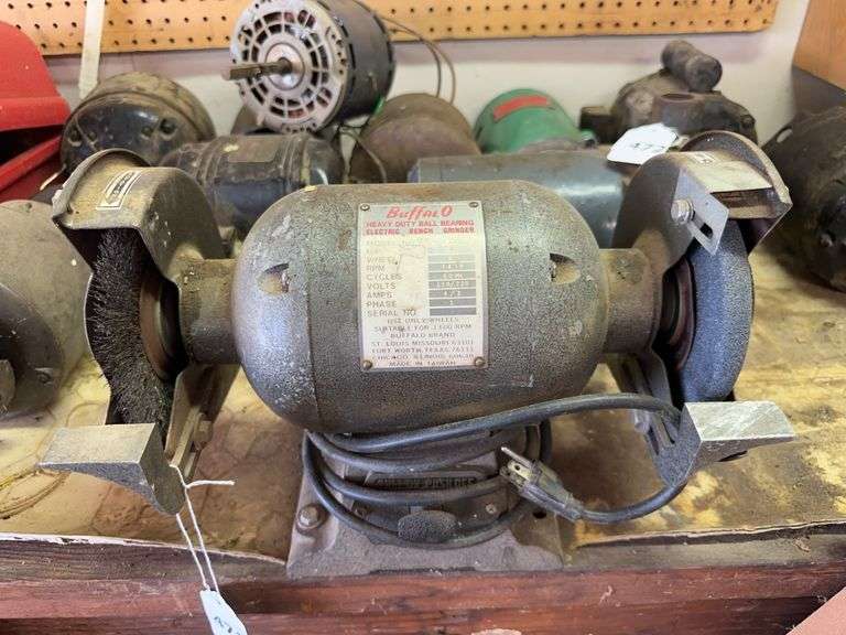 Buffalo bench grinder image