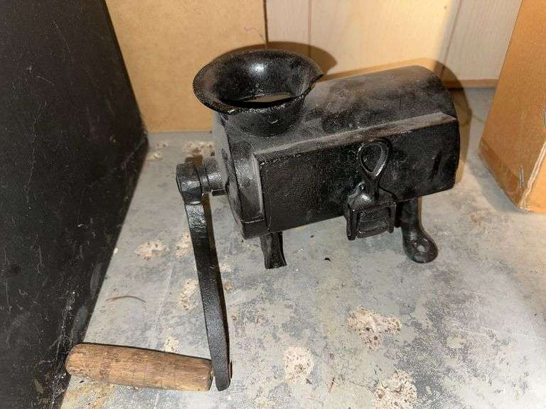 Antique tobacco grinder image