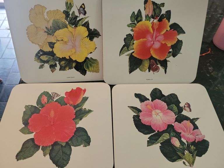 Jason Hawaiian Floral Placemats, Kitchenware, misc image