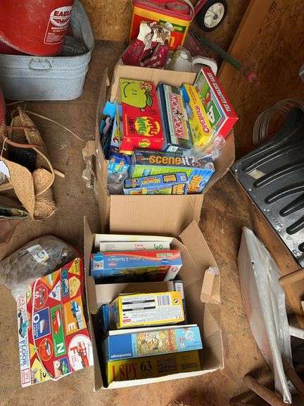 Large lot of puzzles and games image