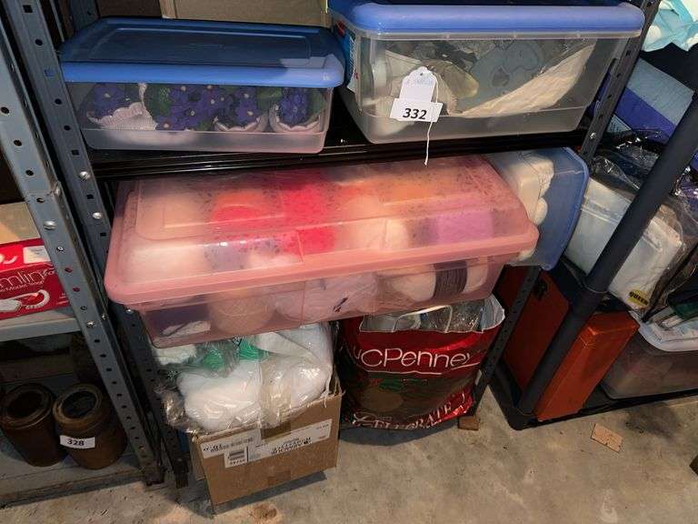 Contents of 3 shelves image