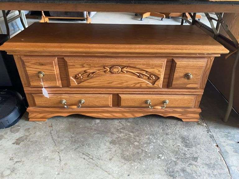 Oak Chest - 46x18x21" image