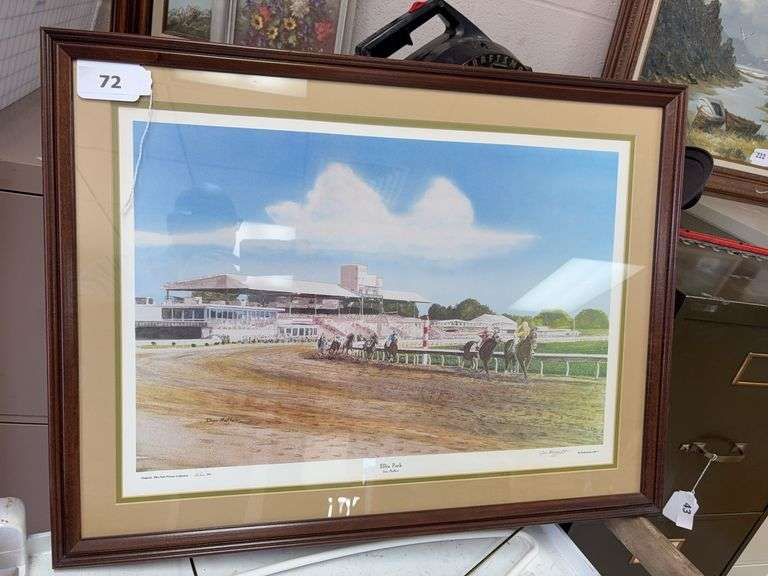 Ellis Park limited edition print by Don Moffett image