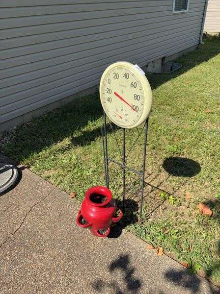 Planter, thermometer image