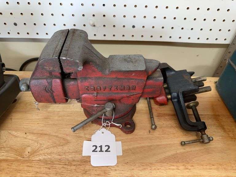 Craftsman vise and clamp on vise image