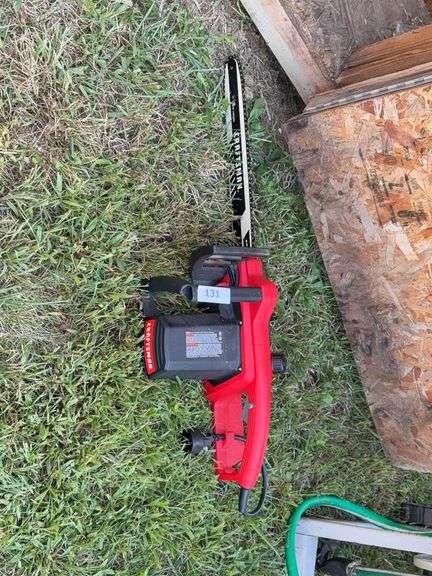 Craftsman 16” electric chain saw image