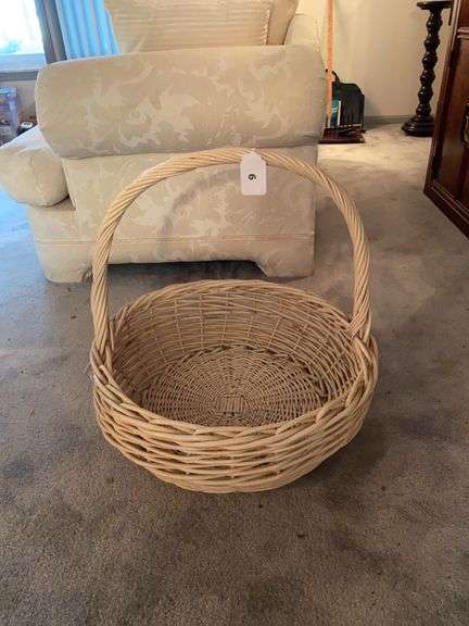 Large 22”d x 22”h woven basket