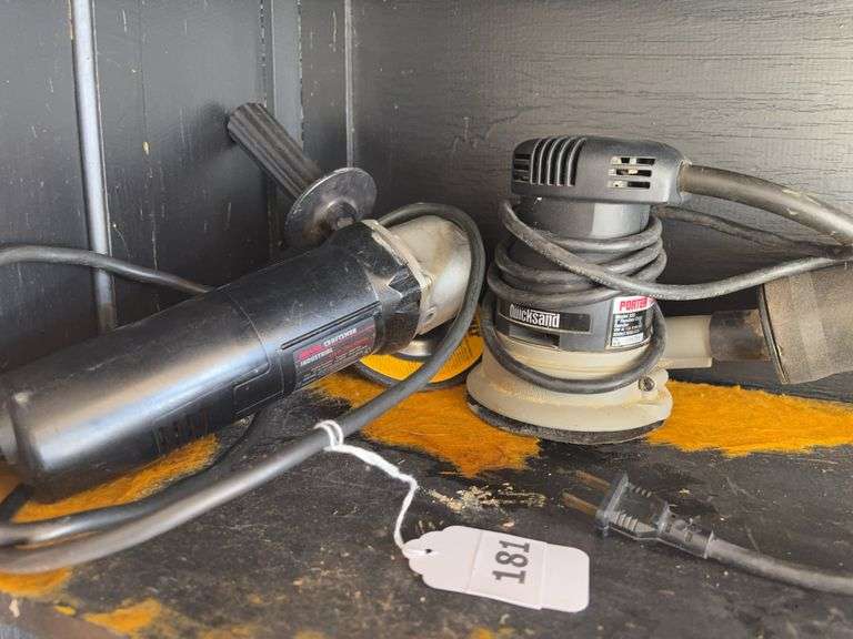 Craftsman grinder, Porter Cable sander image